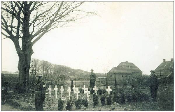 Kallenkote Cemetery Ceremony - likely before 1950