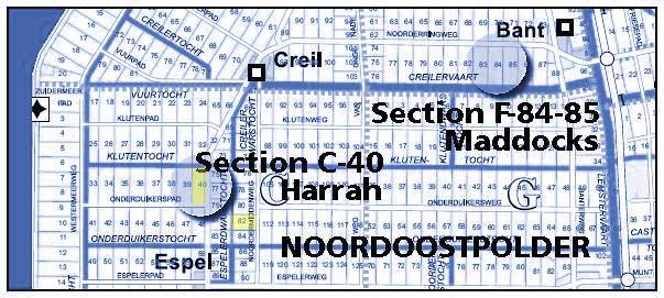 Crash locations at 'Kavel C-40' - #42-31189
and 'Kavel F-84/85' - #42-51495