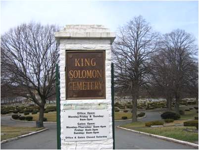 King Solomon Memorial Park, Clifton, NJ