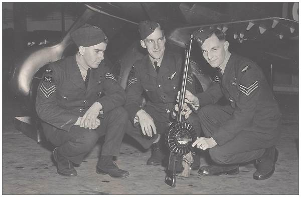 Sgt. James 'Jim' Norville Kirk with 'AG' friends