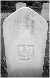 Headstone - Henryk Krasnodębski - Age 39