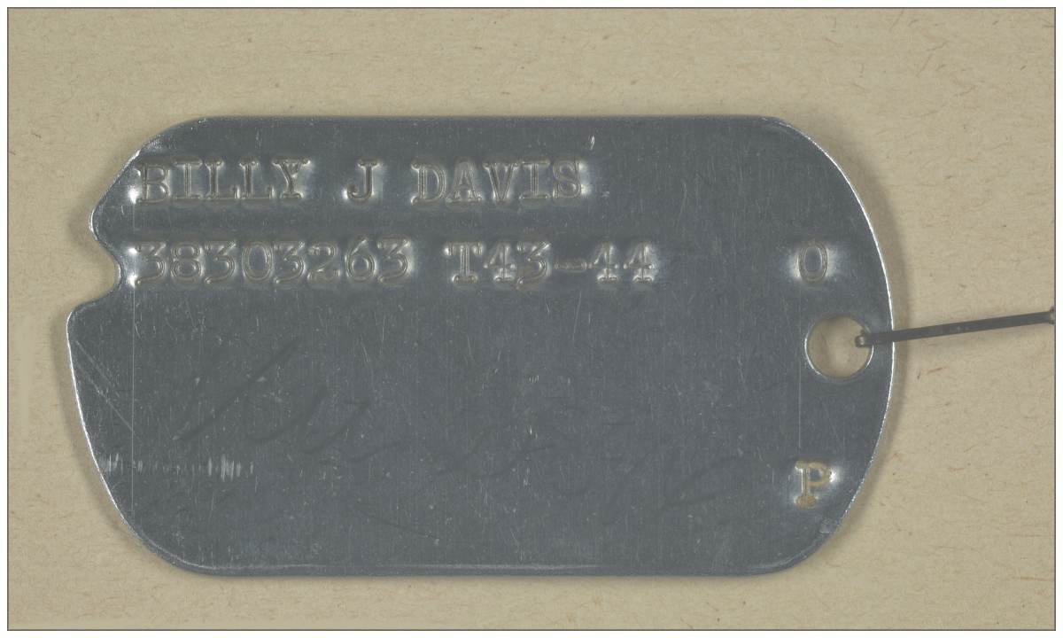 Davis - 'Dog Tag' - via KU 2394