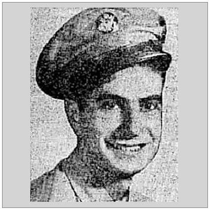 reformatted Newsclip - S/Sgt. John J. Laurich - Montebello Messenger - 12 Apr 1944