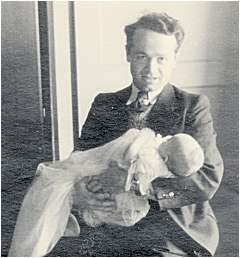 Leonard E. Lucas with Katrinka de Vries - 1945