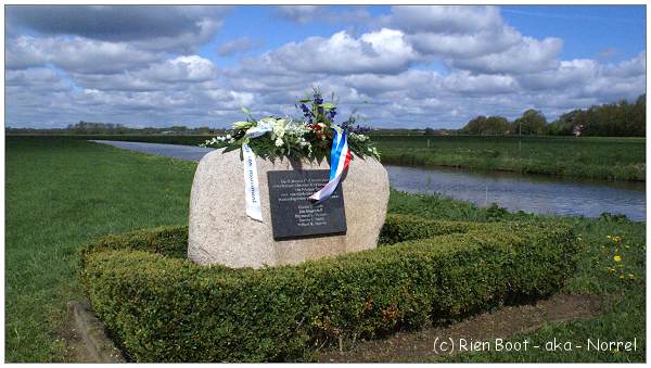 B-24 Memorial - at crash location near Lheebroek