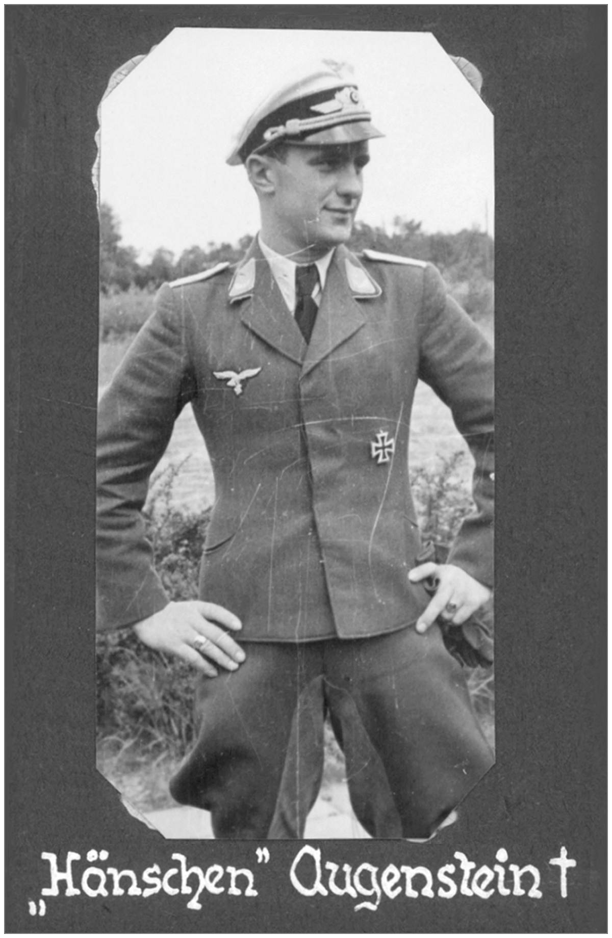 Lt. Hänschen Augenstein - from Rolf Ebhardt (former Night fighter pilot)