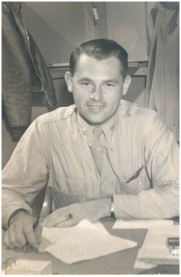 Lt. Col. Frederick Charles Grambo - Office - California, 1943 - a very good likeness