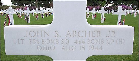 Headstone - Archer - Margraten, NL