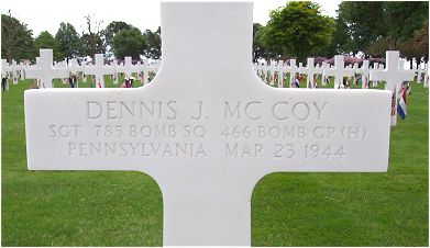 Headstone - McCoy - Margraten, NL