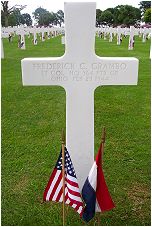 Headstone - Lt. Col. Frederick C. Grambo - Margraten, NL
