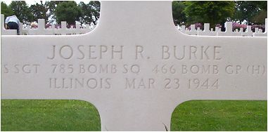 Headstone - Burke - Margraten, NL