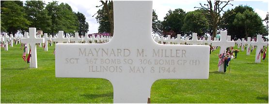 Headstone - Miller - Margraten, NL