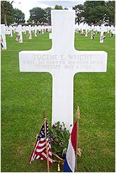 Headstone - Wright - Margraten, NL