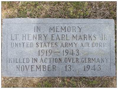 In Memory - Lt. Henry Earl Marks Jr.