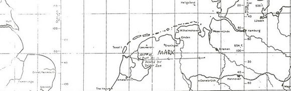 Route B-24H-1-FO #42-7483 - 'Big Dog'