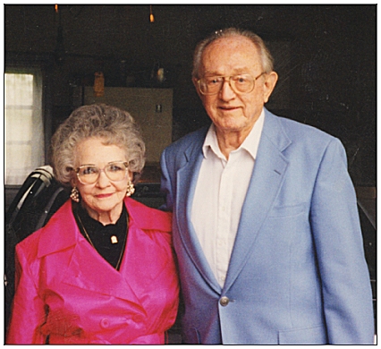 Maxine and Bob Harrah - visiting North East Polder - May 1995
