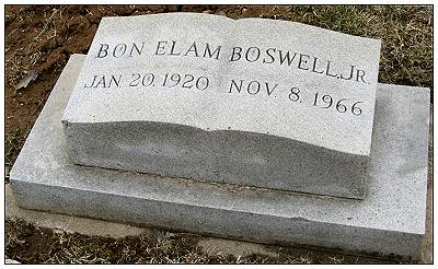 Memorial Bon Elam Boswell Jr.