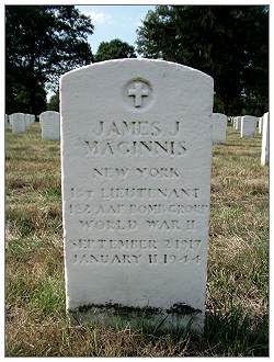 Memorial - O-793803  - 1st Lt. - James John Maginnis - Long Island National Cemetery