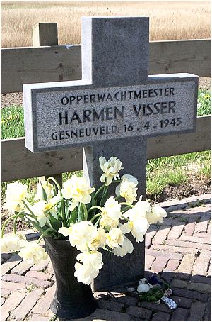 Memorial - Harmen Visser - near Schoterzijl