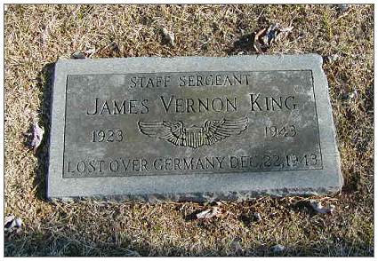 S/Sgt. James Vernon King - 1923 - 22 Dec 1943 - Memorial