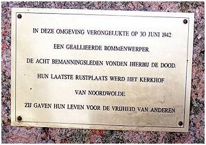 Memorial - text - Noordwolde