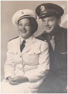 Mike with his sister Pat O'Grady