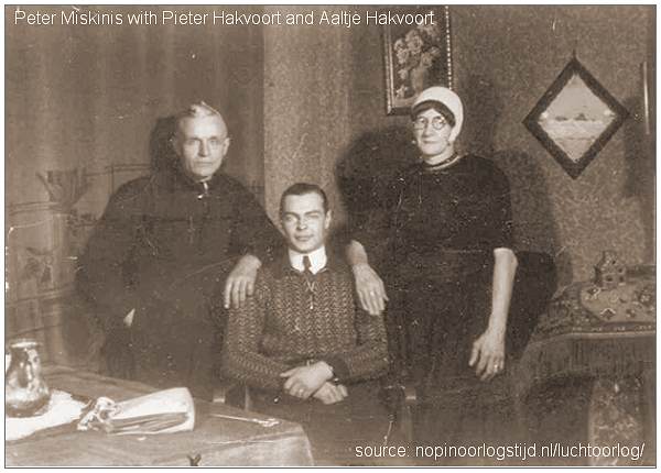 Peter Miskinis with Pieter & Aaltje Hakvoort