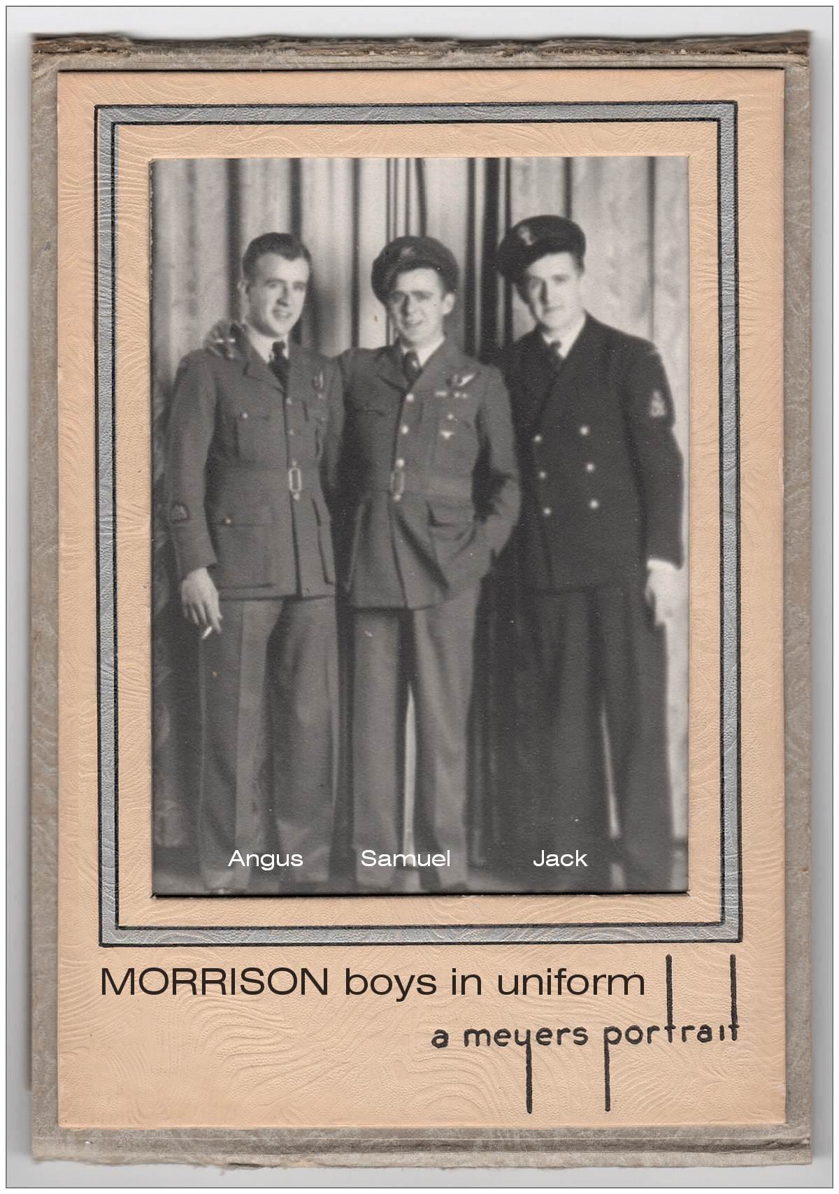 Morrison boys in uniform - photo 001