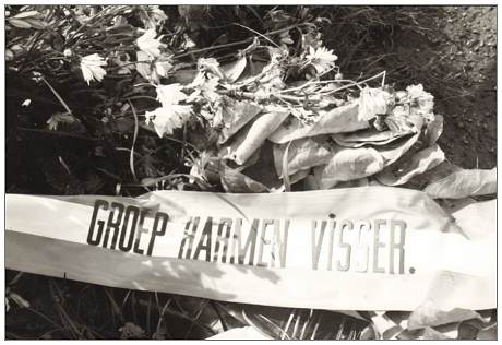 Mourning-ribbon / Rouwlint - Groep Harmen Visser - 1995