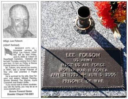 M/Sgt. Lee Folsom