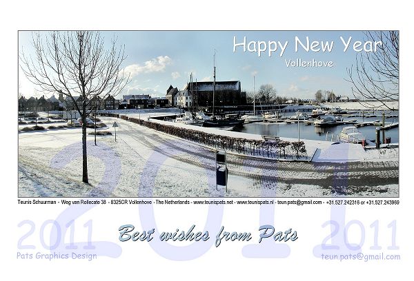 New Years Card - PATS - 2011