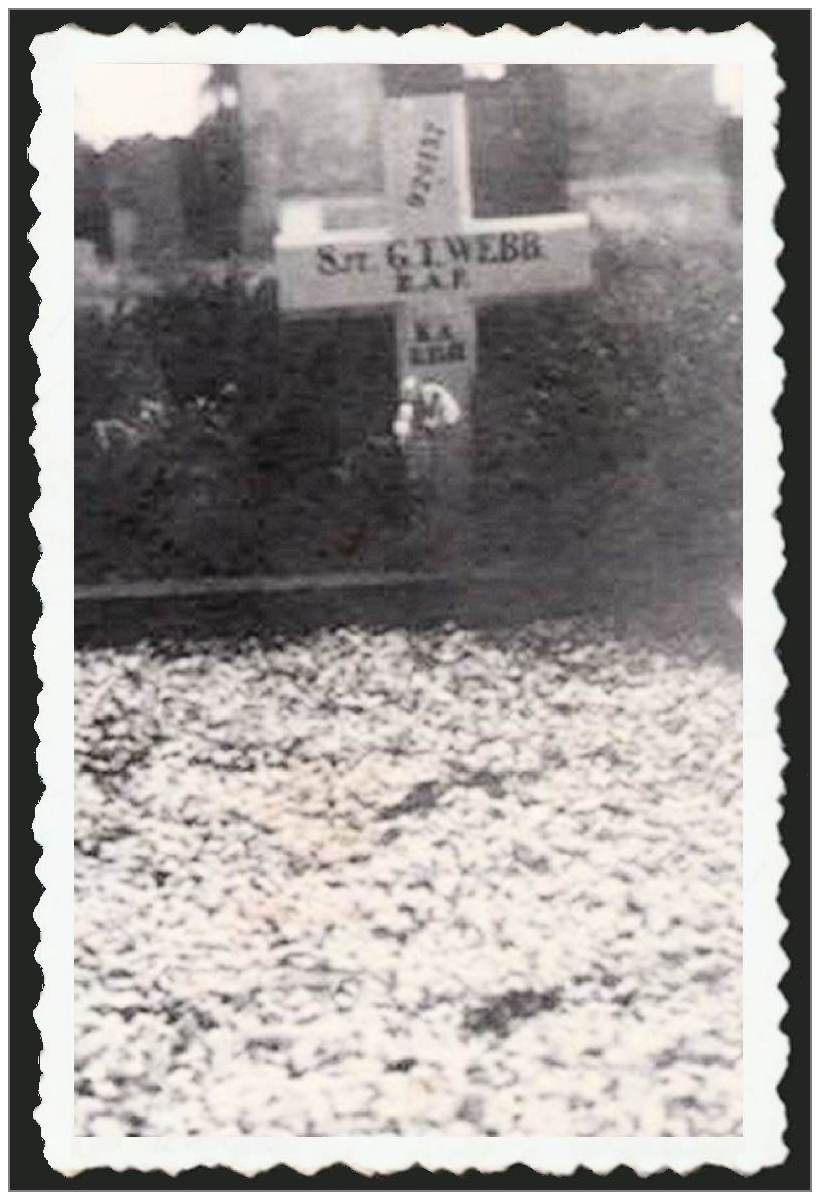 Grave marker - G. T. Webb - Cemetery Nijemirdum