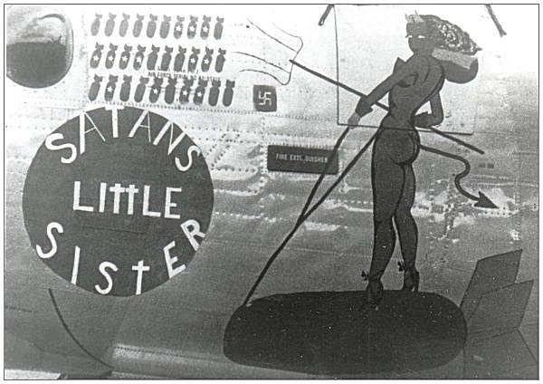 Nose Art - 'Satan's Little Sister'