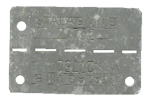 ID-tag Stalag VIII-B - No. 27732