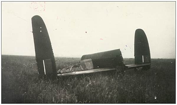 PA986 - rear turret - at crash location - photo by Mr. Kroes