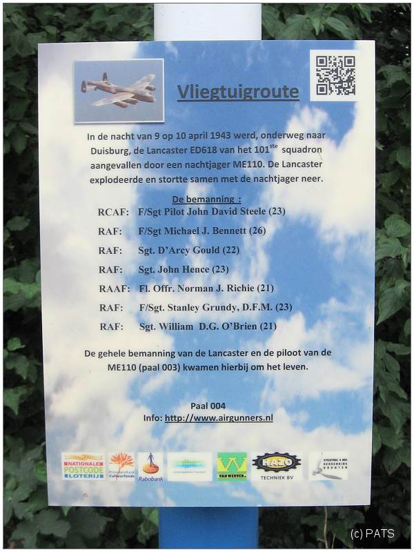 Paal 4 - info bord - foto: PATS