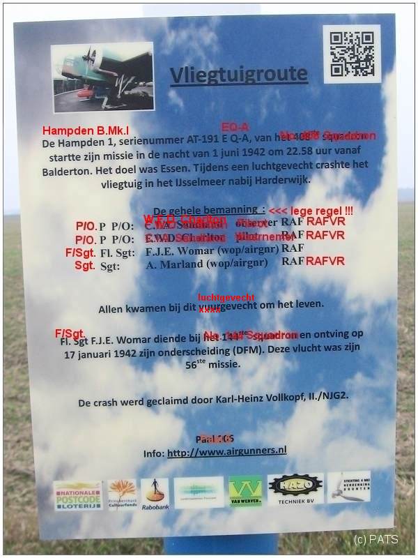 Paal 5 - infobord met verbeteringen