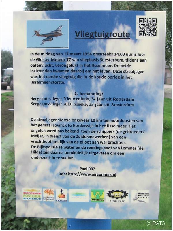 Paal 7 - info bord - foto: PATS