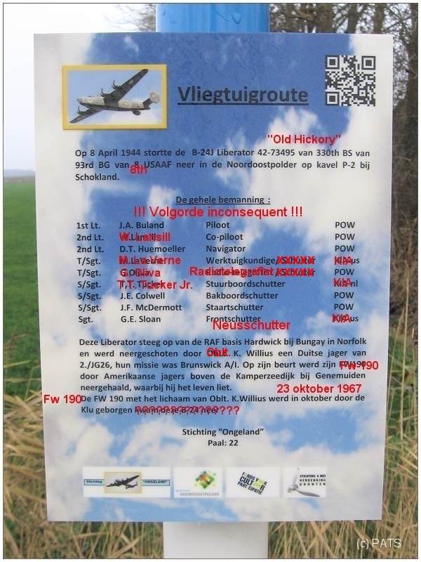 Paal 22 - infobord met verbeteringen