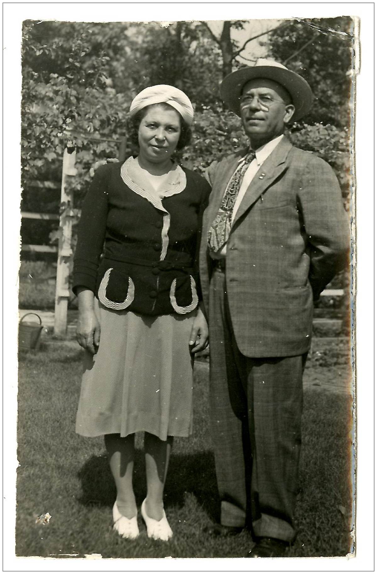 Dominic and Virginia Camosy née Troli - photo via KU 1778