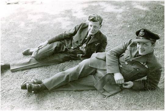 F/Sgt. Paul Anthony Crowley - F/O. Francis 'Frank' Joseph Crowley - RCAF