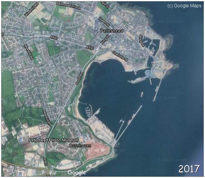 Peterhead Bay - 2017 - (c) Google Maps