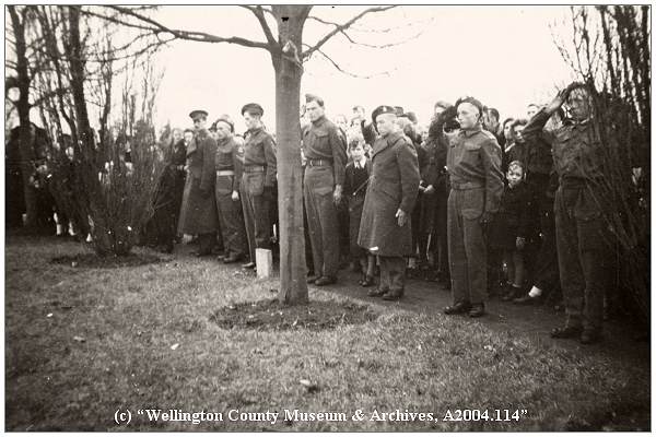 Memorial Ceremony at Workum Cemetery