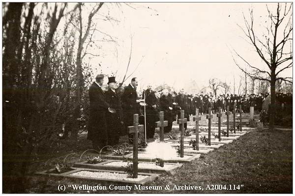 Memorial Ceremony at Workum Cemetery