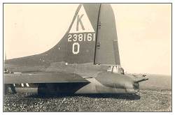 B-17G - 'SARA JANE' - #42-38161 at crash location