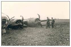 B-17G - 'SARA JANE' - #42-38161 at crash location