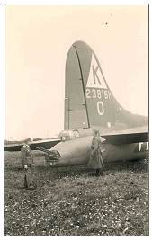 B-17G - 'SARA JANE' - #42-38161 at crash location