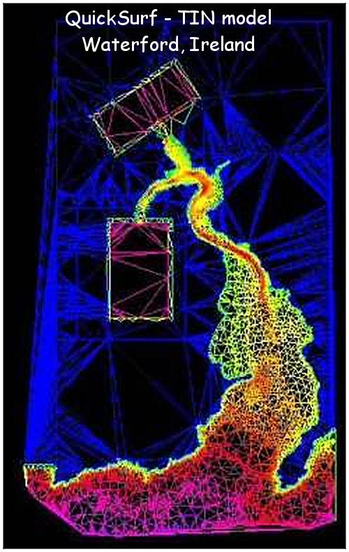 QuickSurf - TIN model - Waterford, Ireland