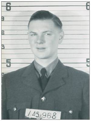 R/145968 - Warrant Officer Class II - Bomb Aimer - Robert Edward Roos - RCAF