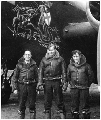 l-r: Sgt. W. Ralph (POW), Sgt. Fred Hill and Sgt. Thomas Hill McGrenery